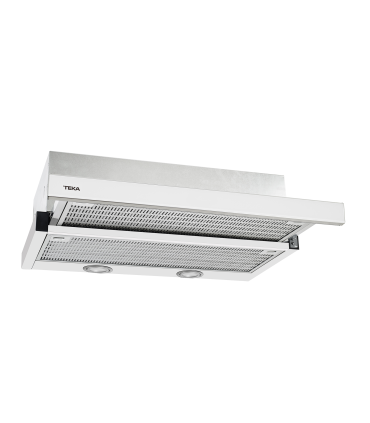 Teka CNL 6400.2 WH Campana Extensible de 60 cm y 2+1 velocidades, Blanco, Serie Easy