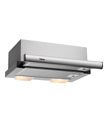 Teka TL1 52 Campana Extensible con motor de doble turbina y 2 velocidades de 50 cm, Acero inoxidable, Serie Easy