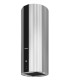 Teka CC 485 Isla Campana de isla de 40 cm con Touch Control y motor EcoPower, Acero inoxidable, Serie Maestro