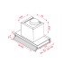 Teka Integra 66750 POS Campana integrable de 60 cm, Acero inoxidable, Serie Maestro