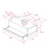 Teka TL 9310 Campana Extensible de 90 cm con motor de doble turbina y 2 velocidades, Acero inoxidable, Serie Easy