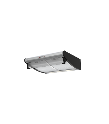 Teka C 6420 Campana Clásica integrada en mueble de 60 cm con 2 motores, Acero inoxidable, Serie Easy