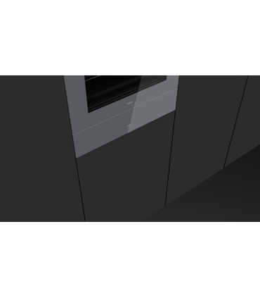 Teka Kit VS/CP Cristal frontal para calientaplatos y envasadora al vacío en gris, Serie Maestro