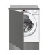 Teka LI5 1080 EUI Lavadora integrable con 15 programas de lavado, Serie Total