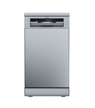 Teka DFS 44750 SS Lavavajillas libre instalación 45 cm ExpertCare para 10 cubiertos, Acero inoxidable, Serie Total