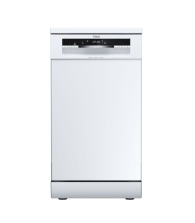 Teka DFS 44750 WH Lavavajillas libre instalación 45 cm ExpertCare para 10 cubiertos, Blanco, Serie Total