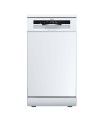 Teka DFS 44750 WH Lavavajillas libre instalación 45 cm ExpertCare para 10 cubiertos, Blanco, Serie Total