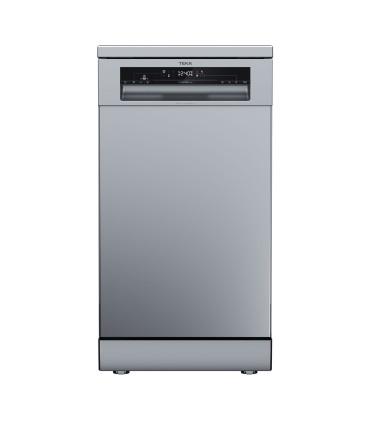 Teka DFS 24650 SS Lavavajillas libre instalación 45 cm HomeCare para 9 cubiertos, Acero inoxidable, Serie Easy