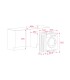 Teka LI6 1481 Lavadora integrable de 8 kg y motor Inverter, Serie Total