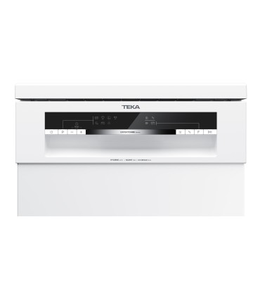 Teka DFS 44750 WH Lavavajillas libre instalación 45 cm ExpertCare para 10 cubiertos, Blanco, Serie Total