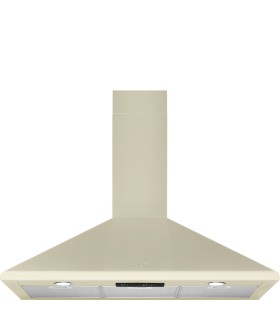 Smeg KSED95PE Campana pared, 90 cm, color Crema