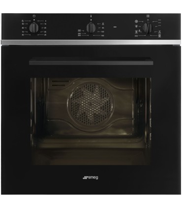 Smeg SF64M3TB Horno ventilado multifunción, Selección, Negro