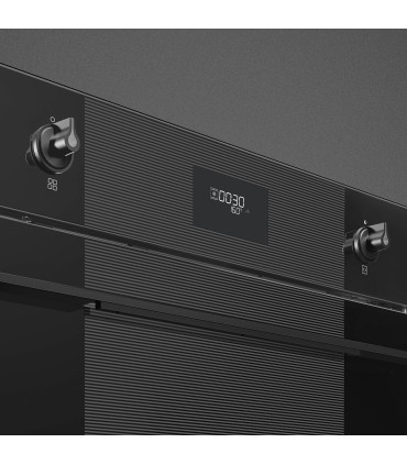 Smeg SFP6101TB3 Horno termoventilado pirolítico multifunción, Línea, Negro