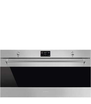 Smeg SFR9302TX Horno 90x48 cm termoventilado multifunción, Clásica, Acero Inoxidable