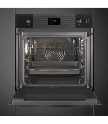 Smeg SO6101S2B3 Horno con vapor, Línea, Negro