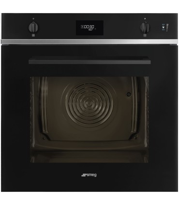 Smeg SO6401S2B Horno con vapor,  Selección, Negro