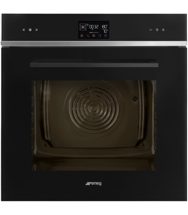 Smeg SO6402S3PB Horno con vapor, Negro