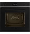 Smeg SO6402S3PB Horno con vapor, Negro