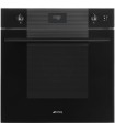 Smeg SOP6101S2B3 Horno con vapor con función de limpieza pirolítica, Línea, Negro