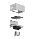 Teka CFH 15200 L3C Kit de recirculación para filtros convencionales con cubretubos