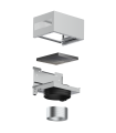 Teka CFH 15200 L3C Kit de recirculación para filtros convencionales con cubretubos