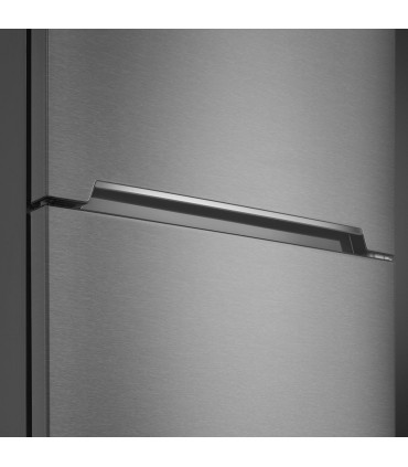 Smeg FC48XNE Frigorífico combinado, Inox, display tactil LED interno, 192 x 70 cm