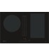 Balay 3EBC989LH Placa de inducción con extractor integrado, 80 cm, Negro