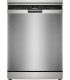 Siemens SN25ZI08CE iQ500, Lavavajillas de libre instalación, 60 cm, Acero cepillado antihuellas