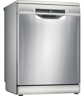 Bosch SMS4EKI06E Serie 4, Lavavajillas de libre instalación, 60 cm, Acero cepillado antihuellas
