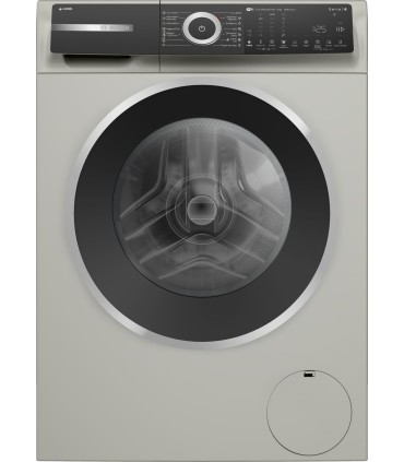 Bosch WGH244AXES Serie 6, Lavadora de carga frontal, 9 kg, 1400 r.p.m., Acero inoxidable
