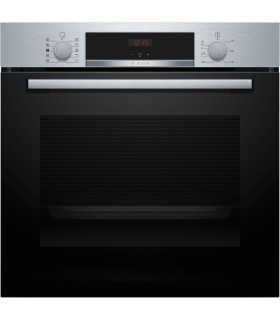 Bosch HQA514ES3 Serie 4, Horno con vapor, 60 x 60 cm, Acero inoxidable