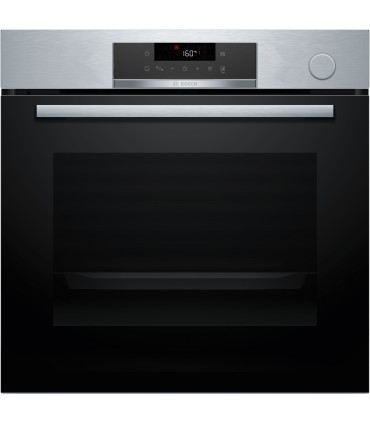 Bosch HRG532ES3 Serie 4, Horno con vapor, 60 x 60 cm, Acero inoxidable