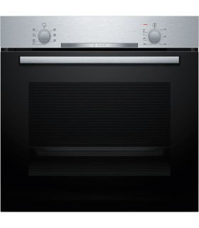 Bosch HBA510BR3 Serie 2, Horno, 60 x 60 cm, Acero inoxidable