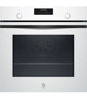 Balay 3HB5131B3 Horno, 60 x 60 cm, Cristal blanco