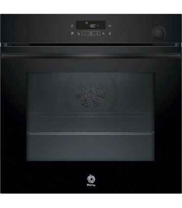 Balay 3HA5129N3 Horno con vapor, 60 x 60 cm, Cristal negro