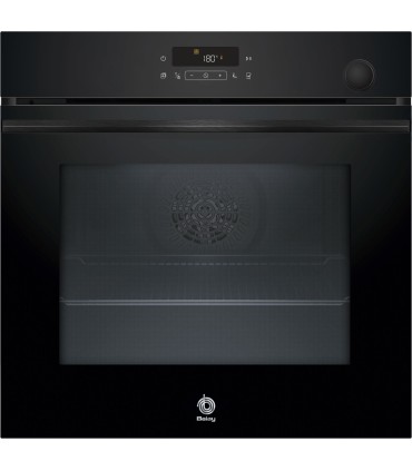 Balay 3HA5829N3 Horno con vapor pirolítico, 60 x 60 cm, Cristal negro