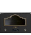 Smeg MP722AO Microondas Cortina, integrable, color antracita
