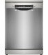 Bosch SMS6ZCI10E Serie 6, Lavavajillas de libre instalación, 60 cm, Acero antihuellas