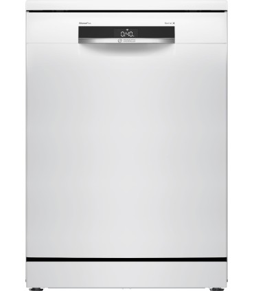 Bosch SMS6ECW15E Serie 6, Lavavajillas de libre instalación, 60 cm, Blanco