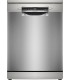 Bosch SMS4ECI28E Serie 4, Lavavajillas de libre instalación, 60 cm, Acero antihuellas