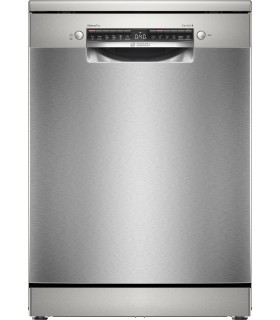 Bosch SMS4ECI28E Serie 4, Lavavajillas de libre instalación, 60 cm, Acero antihuellas