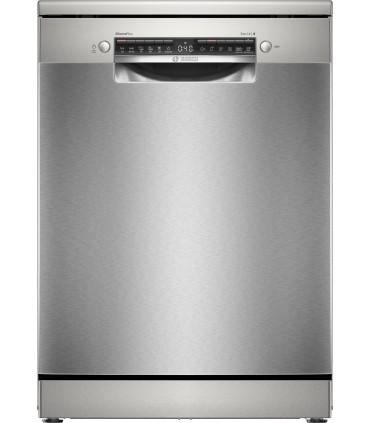 Bosch SMS4ECI28E Serie 4, Lavavajillas de libre instalación, 60 cm, Acero antihuellas