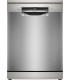 Bosch SMS4HMI07E Serie 4, Lavavajillas de libre instalación, 60 cm, Acero antihuellas