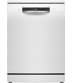 Bosch SMS4HMW07E Serie 4, Lavavajillas de libre instalación, 60 cm, Blanco
