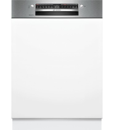 Bosch SMI4ECS28E Serie 4, Lavavajillas integrable, 60 cm, Acero cepillado