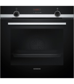 Siemens HQ574AER3 iQ300, Horno pirolítico con vapor, 60 x 60 cm, Acero inoxidable