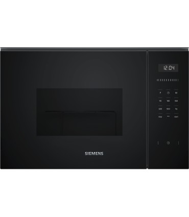 Siemens BE555LMB1 iQ500, Microondas integrable, 59 x 38 cm, Negro