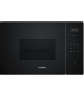 Siemens BE525LMB1 iQ500, Microondas integrable, 59 x 38 cm, Negro