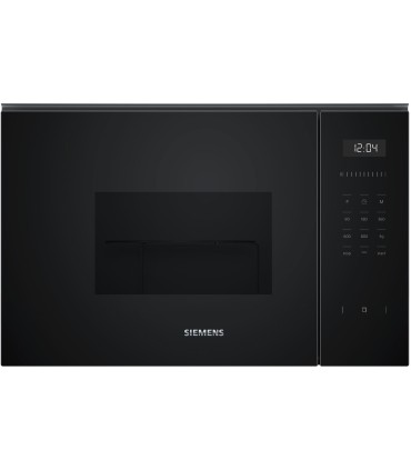 Siemens BE525LMB1 iQ500, Microondas integrable, 59 x 38 cm, Negro