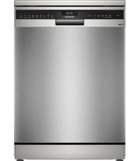 Siemens SN25EI13CE iQ500, Lavavajillas de libre instalación, 60 cm, Acero antihuellas